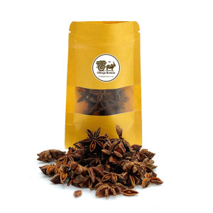 Premium Star Anise (Chakri Phool) – 100g | Villege Breeze